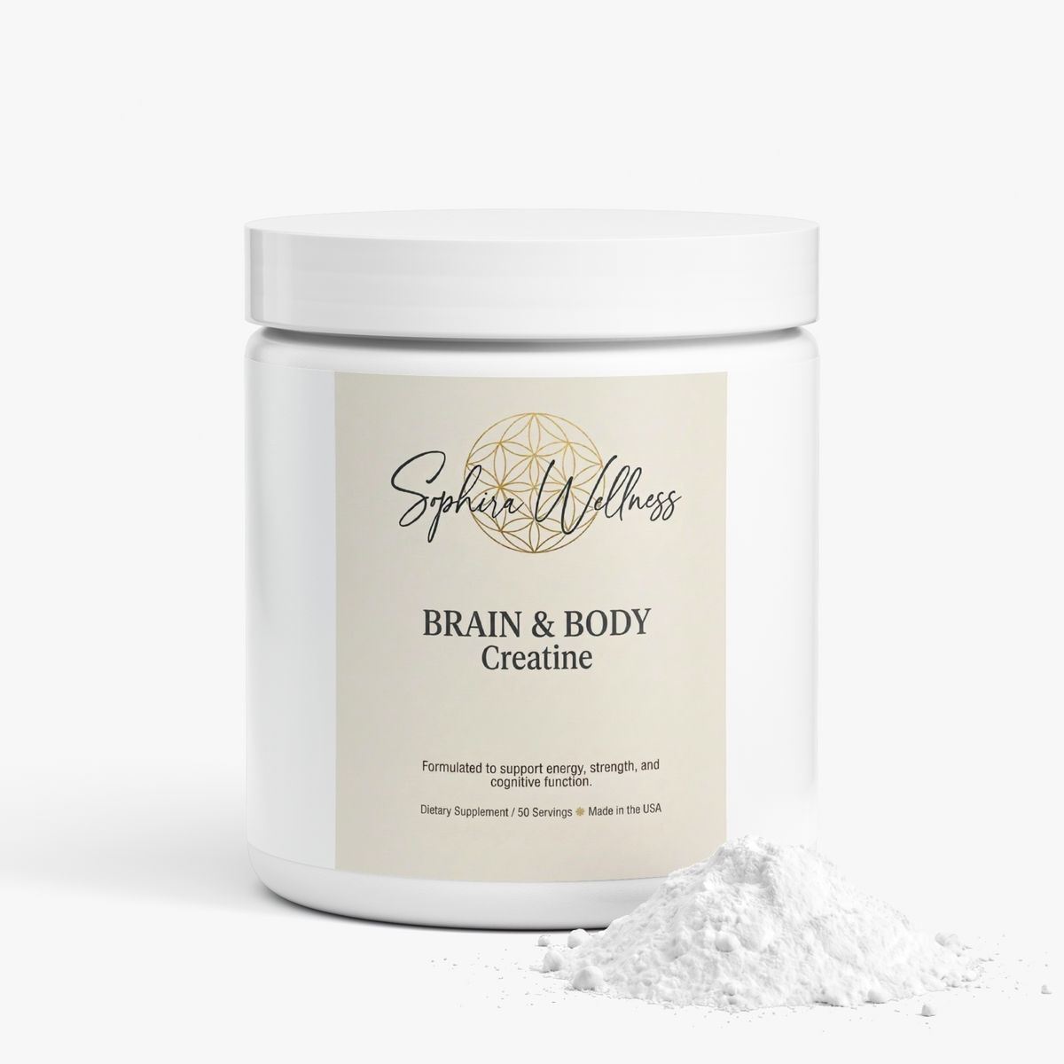 Brain & Body – Creatine Monohydrate