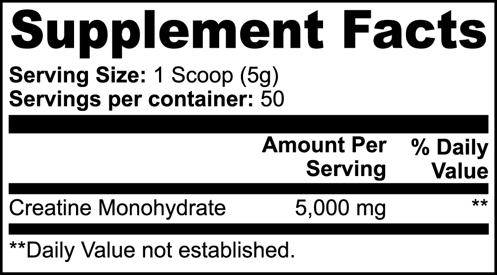 Brain & Body – Creatine Monohydrate